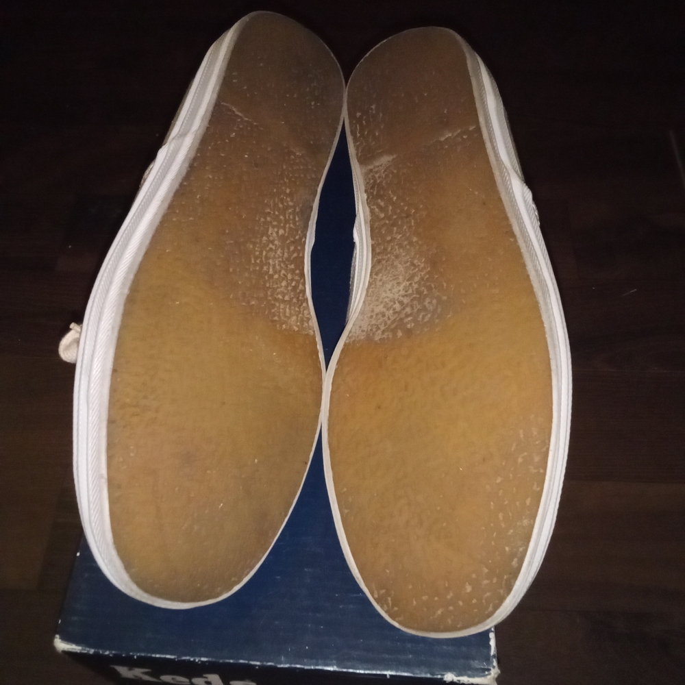 Keds Women's Beige Canvas Sneakers - Picture 4 of 5